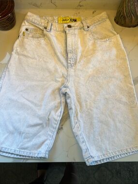 Vintage 90’s jorts by Jeans x-am -light wash Denim Shorts